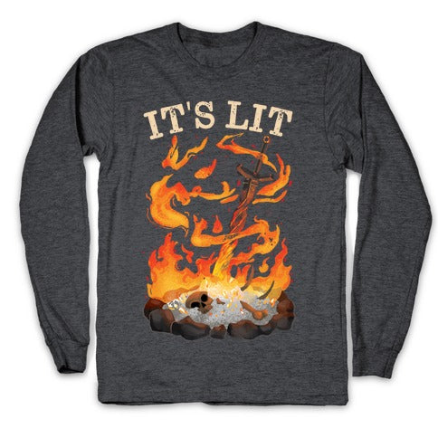 It's Lit Bonfire Longsleeve Tee