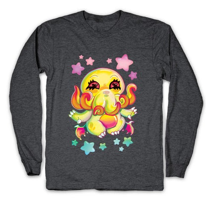 Kawaii Cthulhu Longsleeve Tee