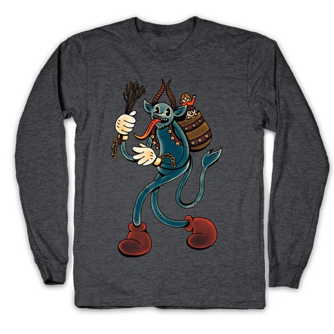 Krampus Cartoon Longsleeve Tee