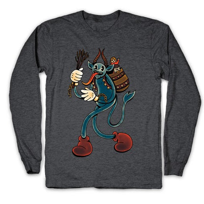 Krampus Cartoon Longsleeve Tee