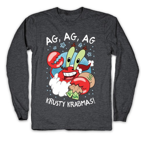 Krusty Krabmas!  Longsleeve Tee
