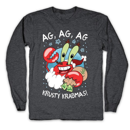 Krusty Krabmas!  Longsleeve Tee