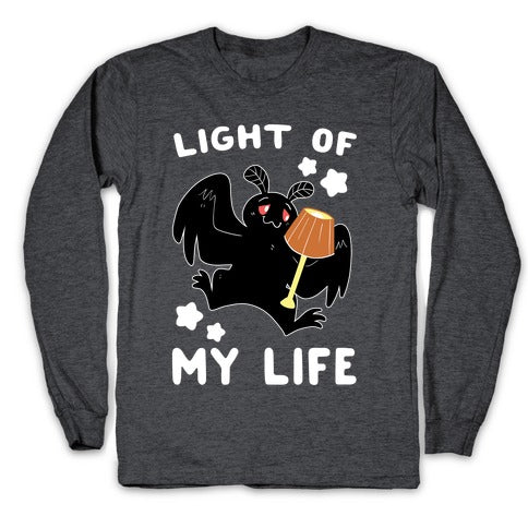 Light of my Life - Mothman and Lamp Longsleeve Tee