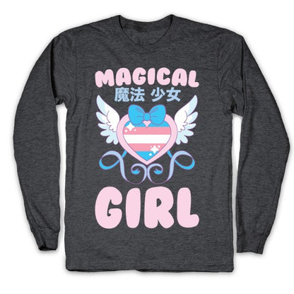 Magical Girl - Trans Pride Longsleeve Tee