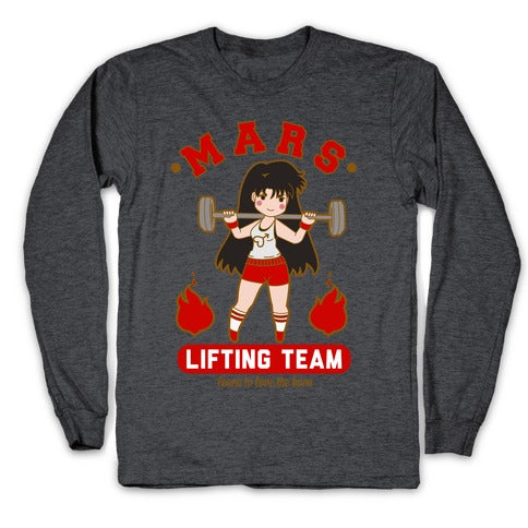 Mars Lifting Team Parody Longsleeve Tee
