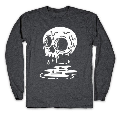 Melting Skull Longsleeve Tee