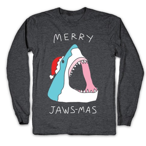 Merry Jaws-mas Christmas Longsleeve Tee