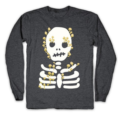 Mushroom Skeleton Longsleeve Tee