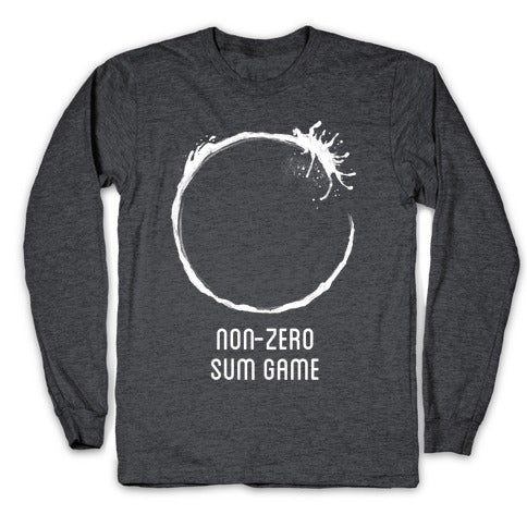 Non-Zero Sum Game Longsleeve Tee