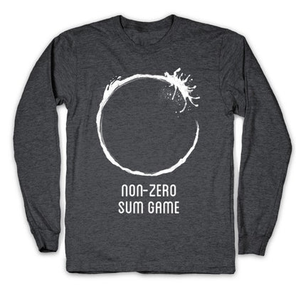 Non-Zero Sum Game Longsleeve Tee