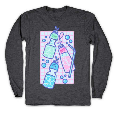 NSFW Pastel Penis Soda Bottles Longsleeve Tee