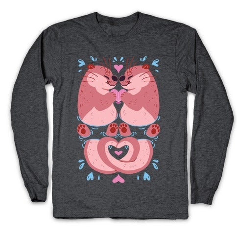 Otter Lovers Longsleeve Tee