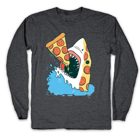 Pizza Shark Longsleeve Tee