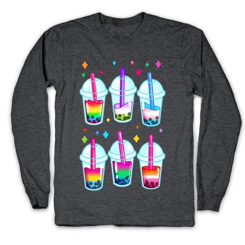Pride Bubble Tea Longsleeve Tee