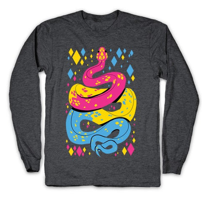 Pride Snakes: Pansexual Longsleeve Tee