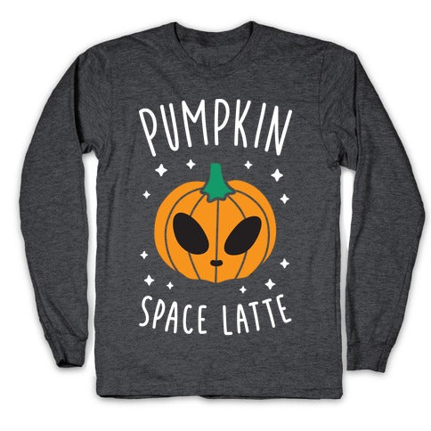 Pumpkin Space Latte (White) Longsleeve Tee