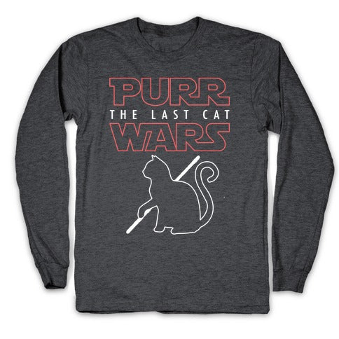 Purr Wars: The Last Cat Longsleeve Tee