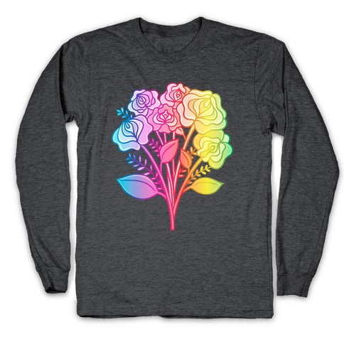 Rainbow Vulva Bouquet Longsleeve Tee