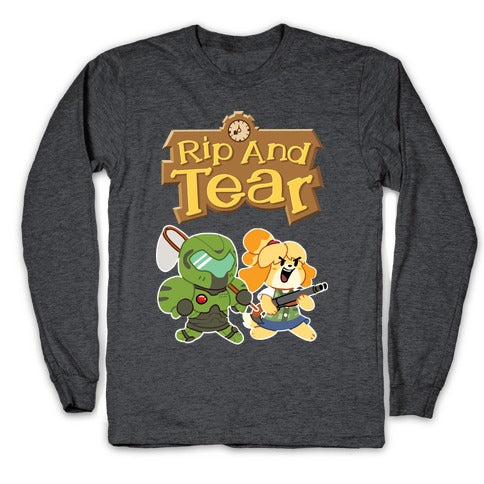 Rip And Tear Longsleeve Tee