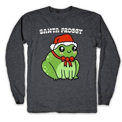 Santa Froggy Longsleeve Tee