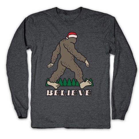 Santa Sasquatch Longsleeve Tee