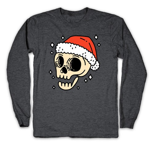 Santa Skull Longsleeve Tee