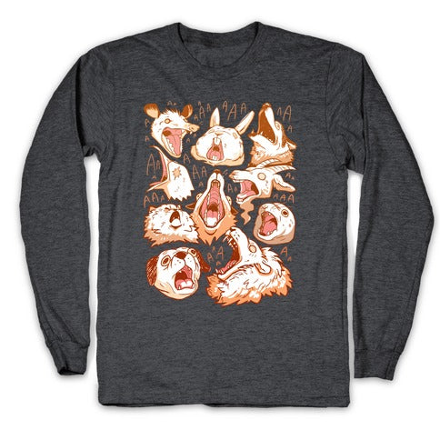 Screaming Animals Longsleeve Tee