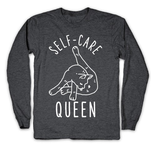 Self-Care Cat Longsleeve Tee