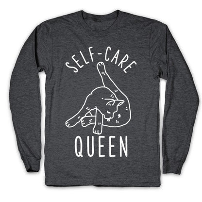 Self-Care Cat Longsleeve Tee