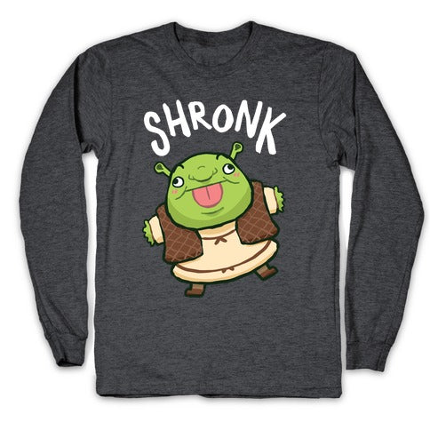 Shronk Derpy Shrek Longsleeve Tee