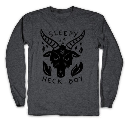 Sleepy Heck Boy Satan Longsleeve Tee
