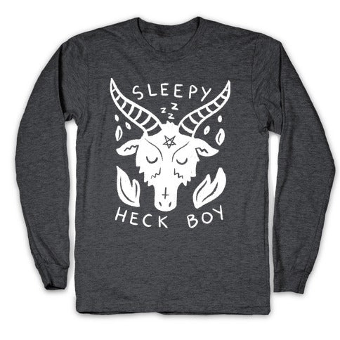 Sleepy Heck Boy Satan Longsleeve Tee
