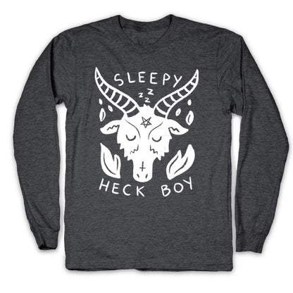 Sleepy Heck Boy Satan Longsleeve Tee