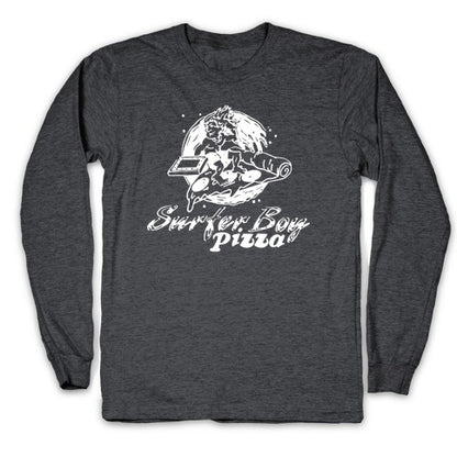 Surfer Boy Pizza Longsleeve Tee