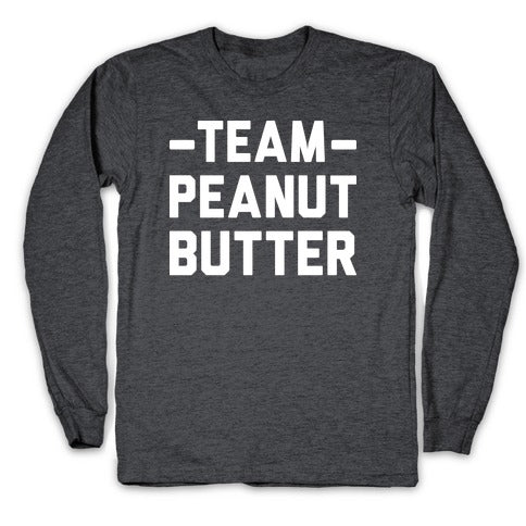 Team Peanut Butter Longsleeve Tee