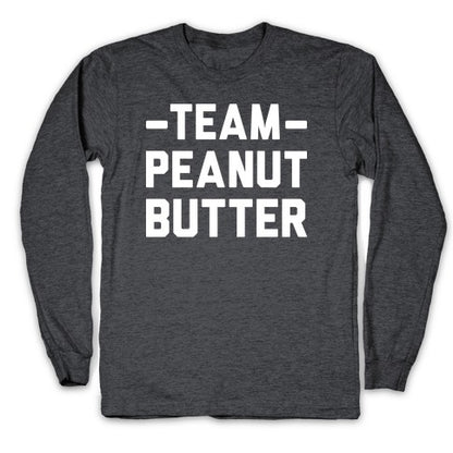 Team Peanut Butter Longsleeve Tee