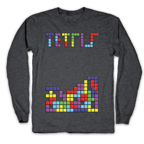 Tetris: Best Game Of All TIme Longsleeve Tee