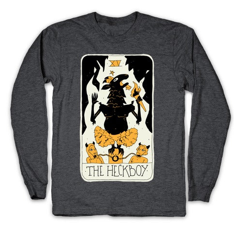 The Heckboy Tarot Card Longsleeve Tee