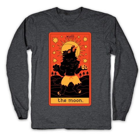 The Moon Werewolf Tarot Longsleeve Tee