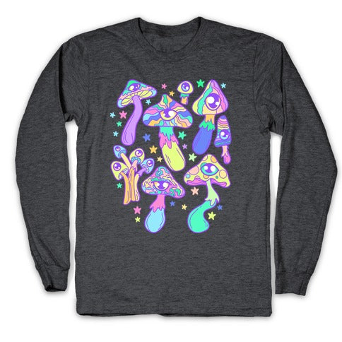 The Mushrooms Have Eyes Longsleeve Tee
