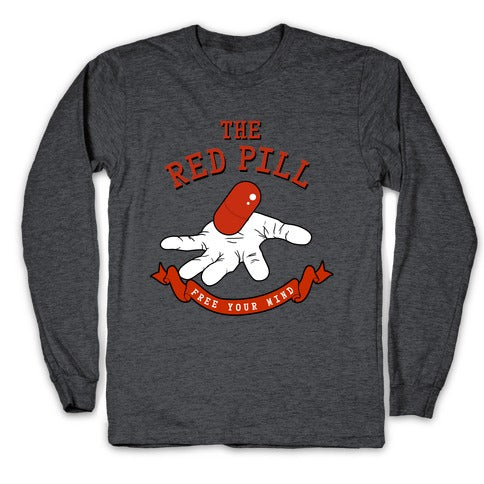 The Red Pill Longsleeve Tee