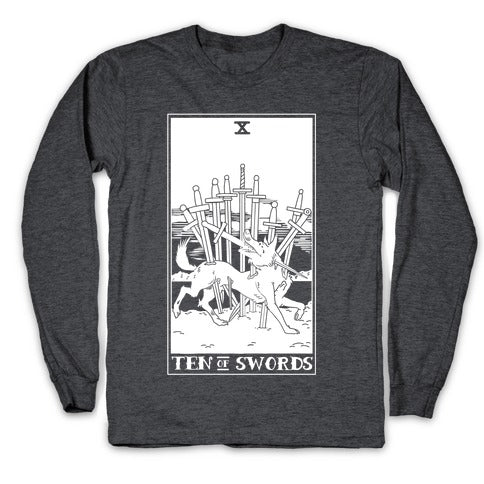 The Ten Of Swords Longsleeve Tee