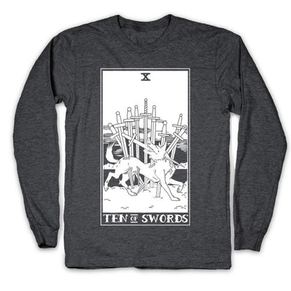 The Ten Of Swords Longsleeve Tee