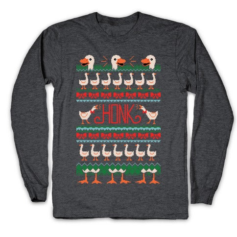 Ugly Goose Sweater Longsleeve Tee