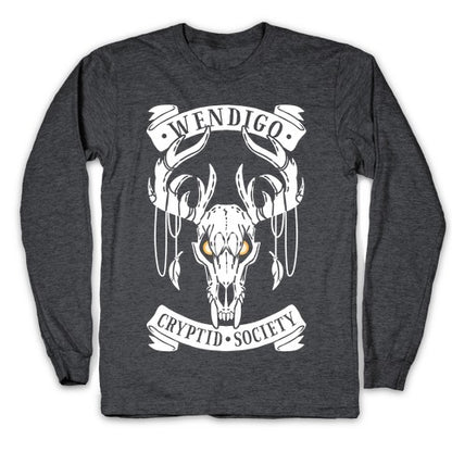 Wendigo Cryptid Society Longsleeve Tee