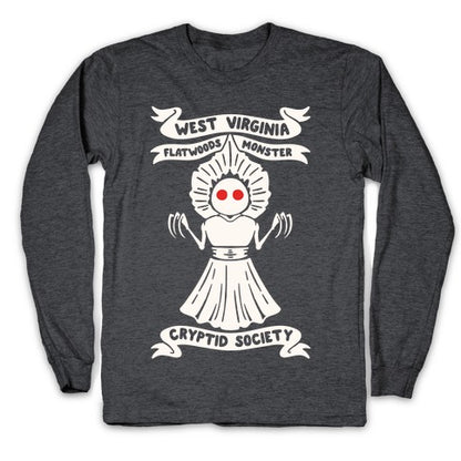 West Virginia Flatwoods Monster Cryptid Society Longsleeve Tee