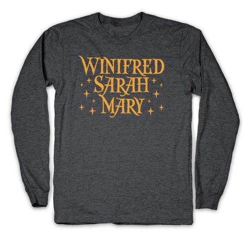 Winifred Sarah Mary - Witch Coven Longsleeve Tee