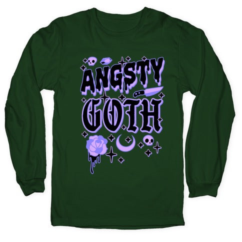 Angsty Goth  Longsleeve Tee