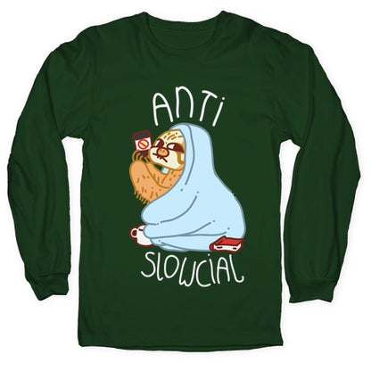 Anti Slowcial Longsleeve Tee