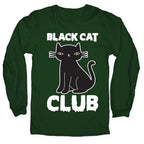 Black Cat Club Longsleeve Tee
